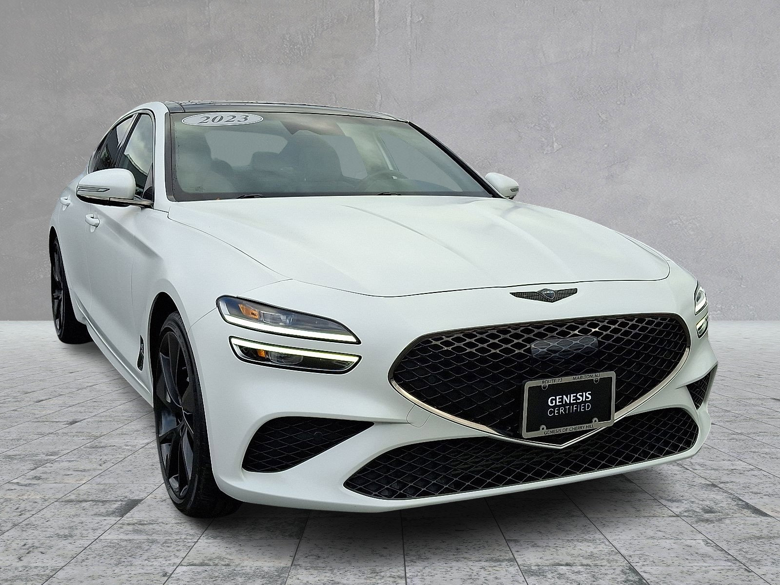 Certified 2023 Genesis G70 2.0T w/ Sport Prestige Package image 2