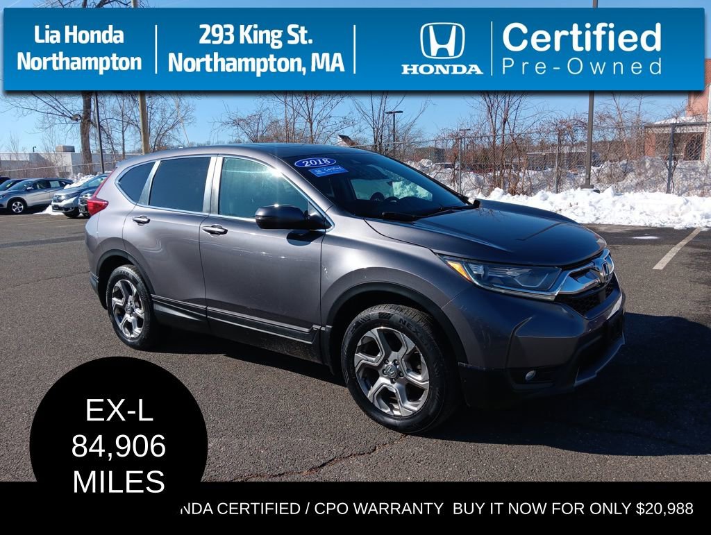 Used 2018 Honda CR-V EX-L image 1