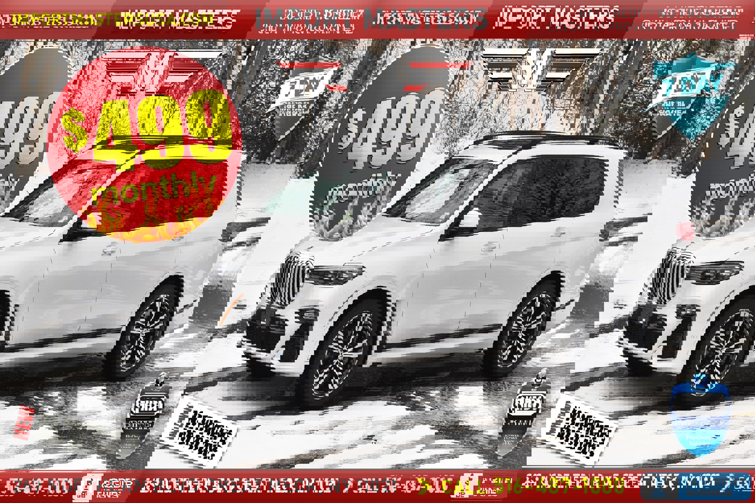 Used 2020 BMW X7 xDrive40i w/ M Sport Package image 1