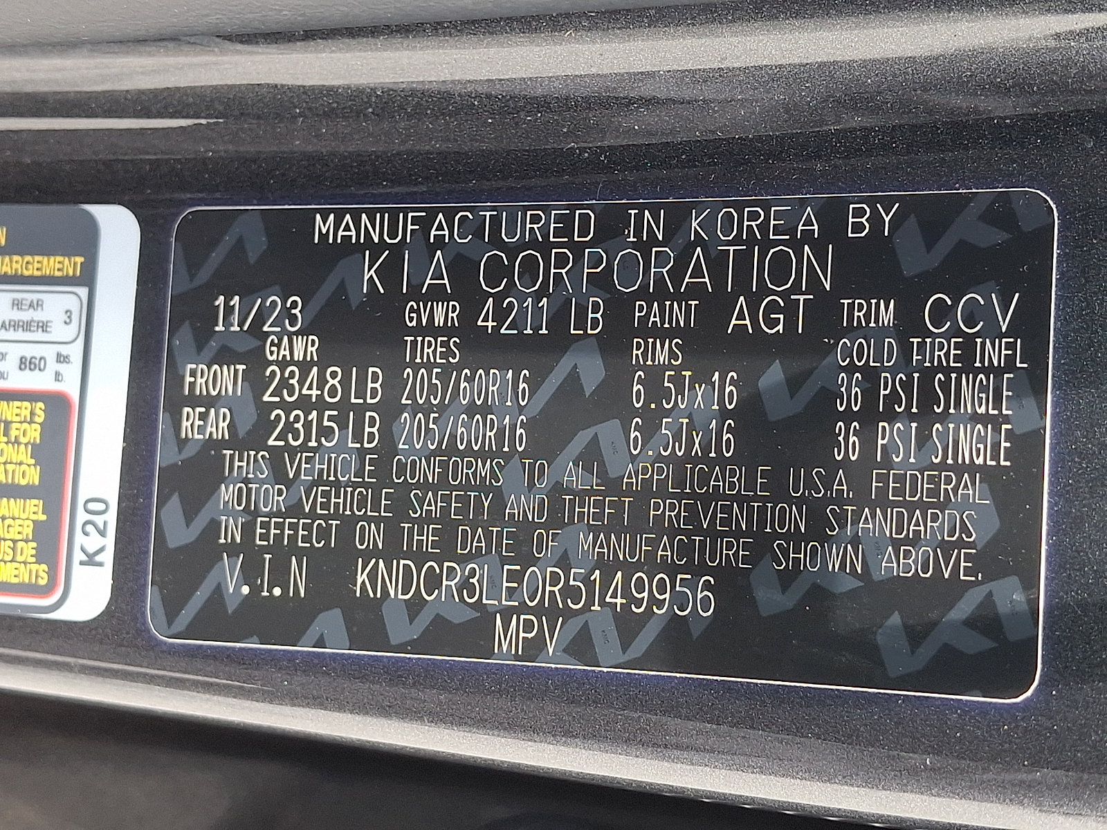 Certified 2024 Kia Niro EX FWD image 28