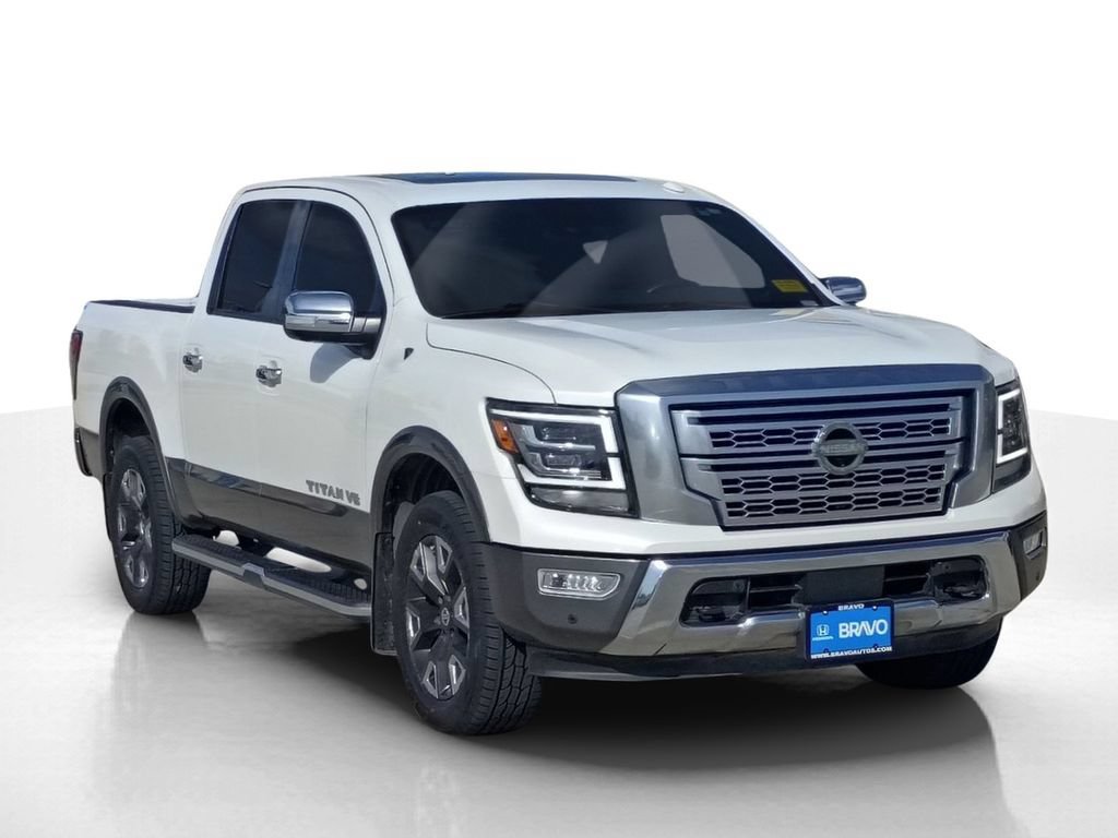 Used 2020 Nissan Titan Platinum Reserve w/ Moonroof Package AWD/4WD image 3