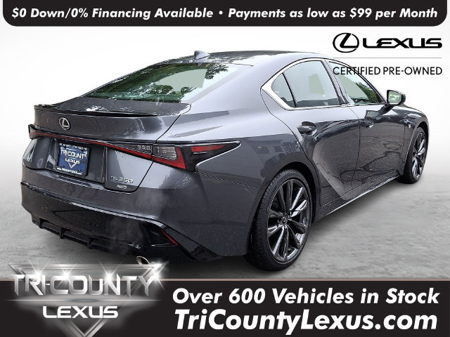 Certified 2024 Lexus IS 350 F Sport w/ Memory Package AWD/4WD image 6