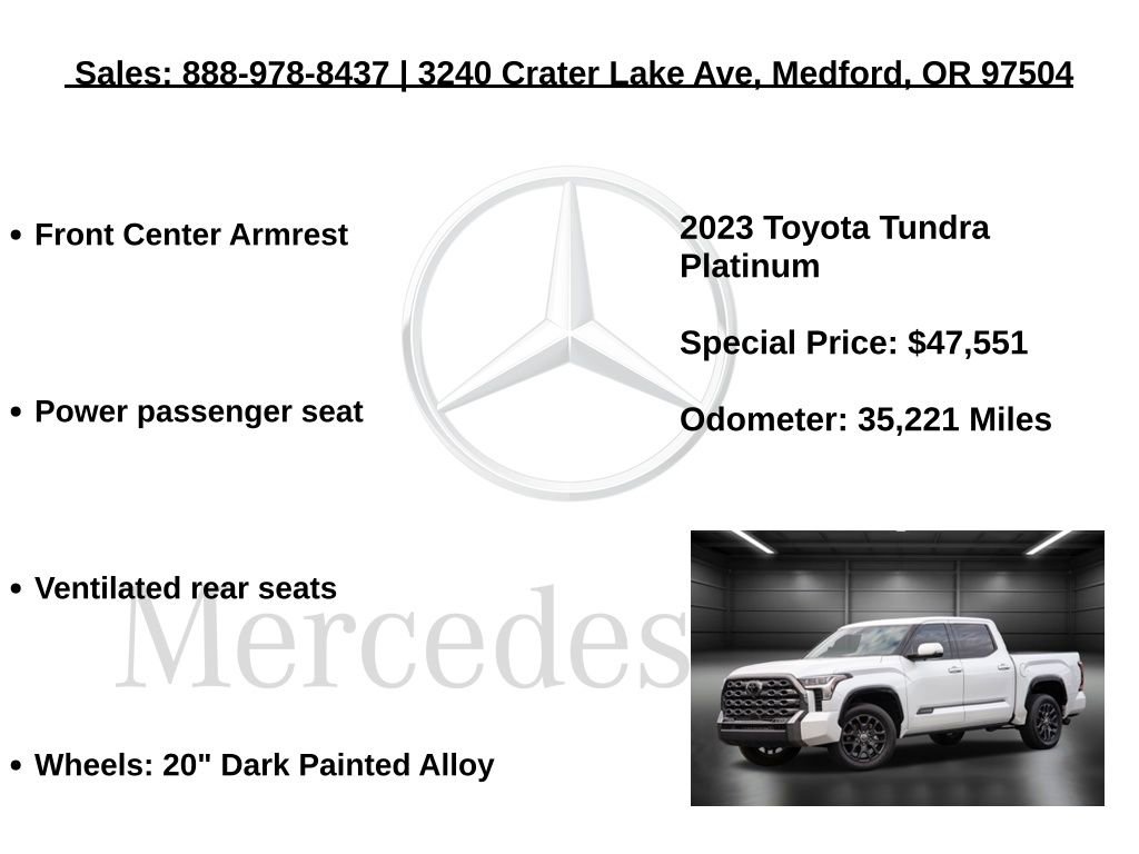 Used 2023 Toyota Tundra Platinum image 25