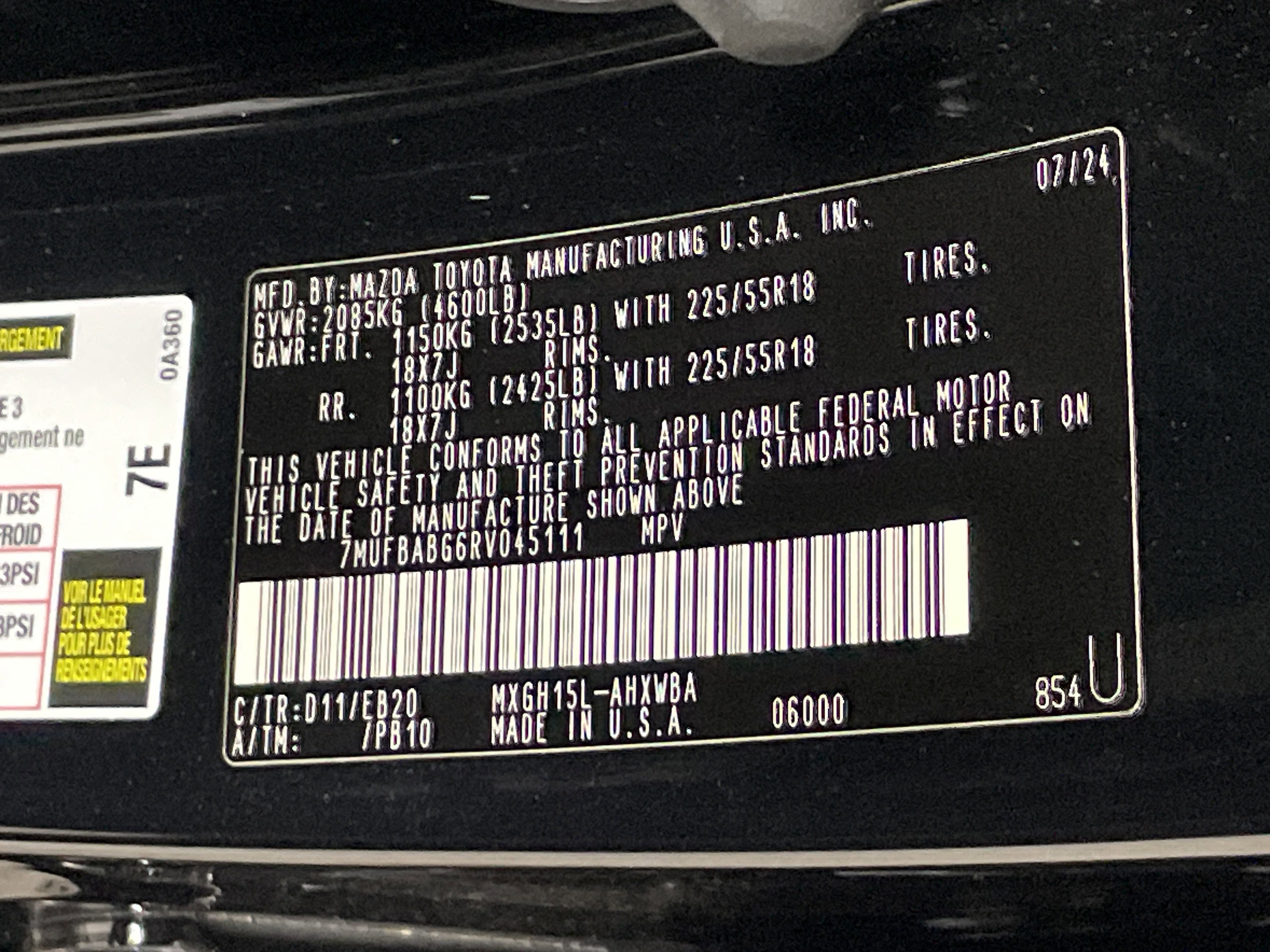 Used 2024 Toyota Corolla Cross XSE w/ Convenience Package AWD/4WD image 36