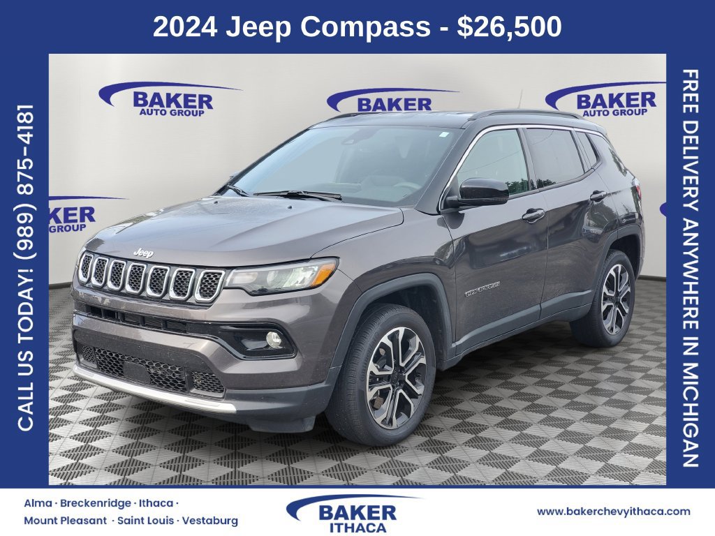 Used 2024 Jeep Compass Limited AWD/4WD image 4