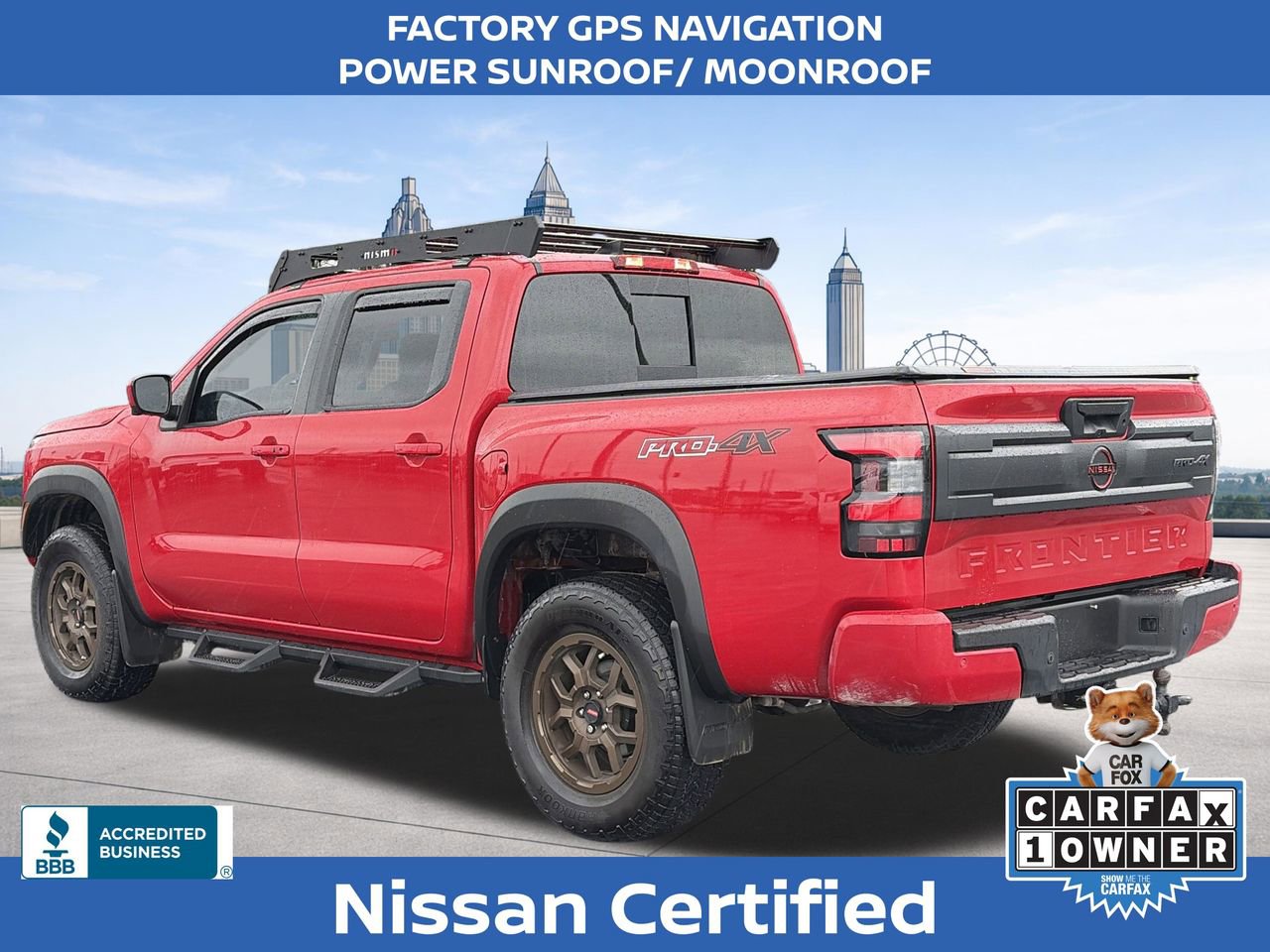 Certified 2025 Nissan Frontier PRO-4X w/ Pro Premium Package image 3