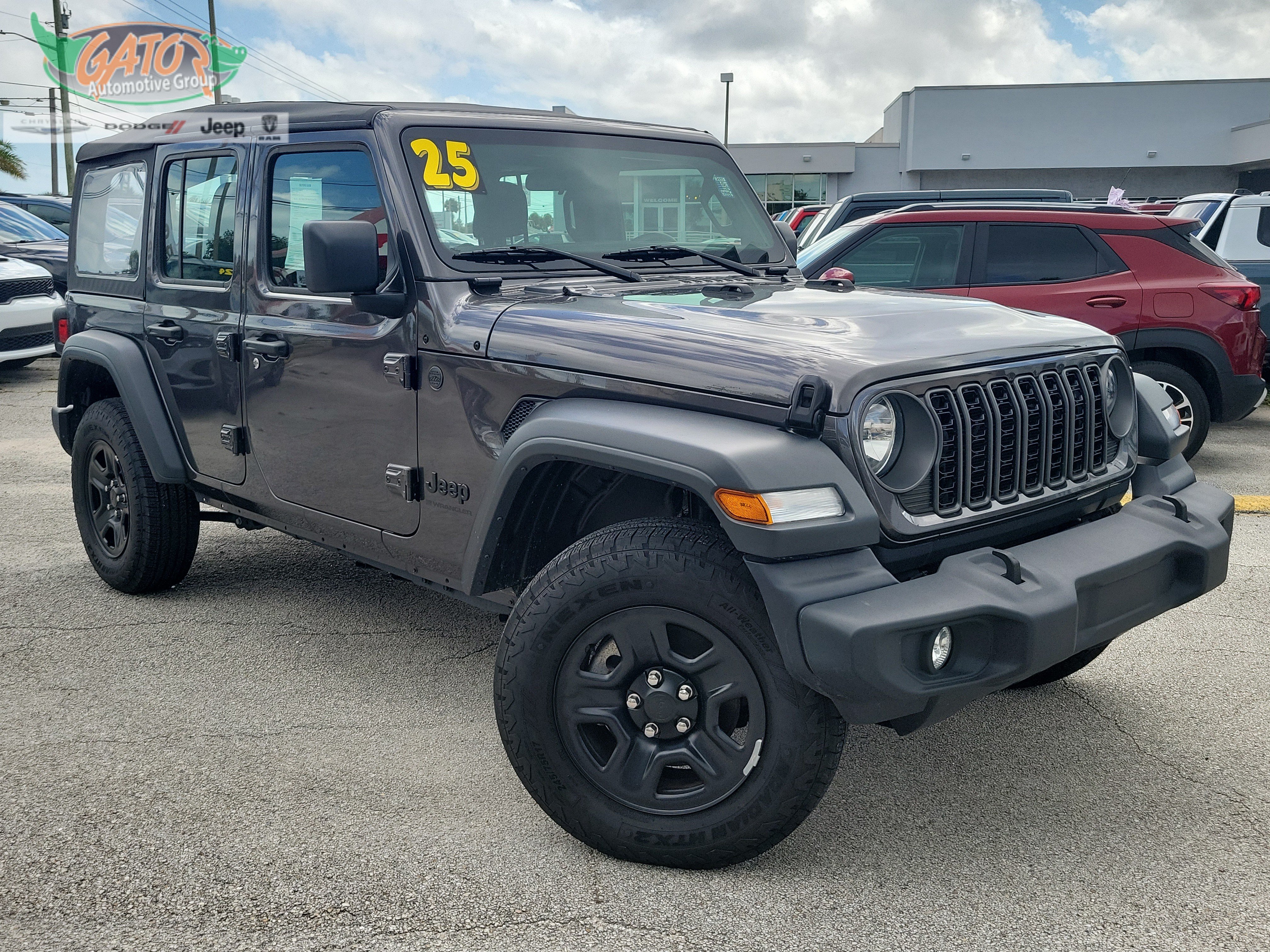 Used 2025 Jeep Wrangler Unlimited Sport