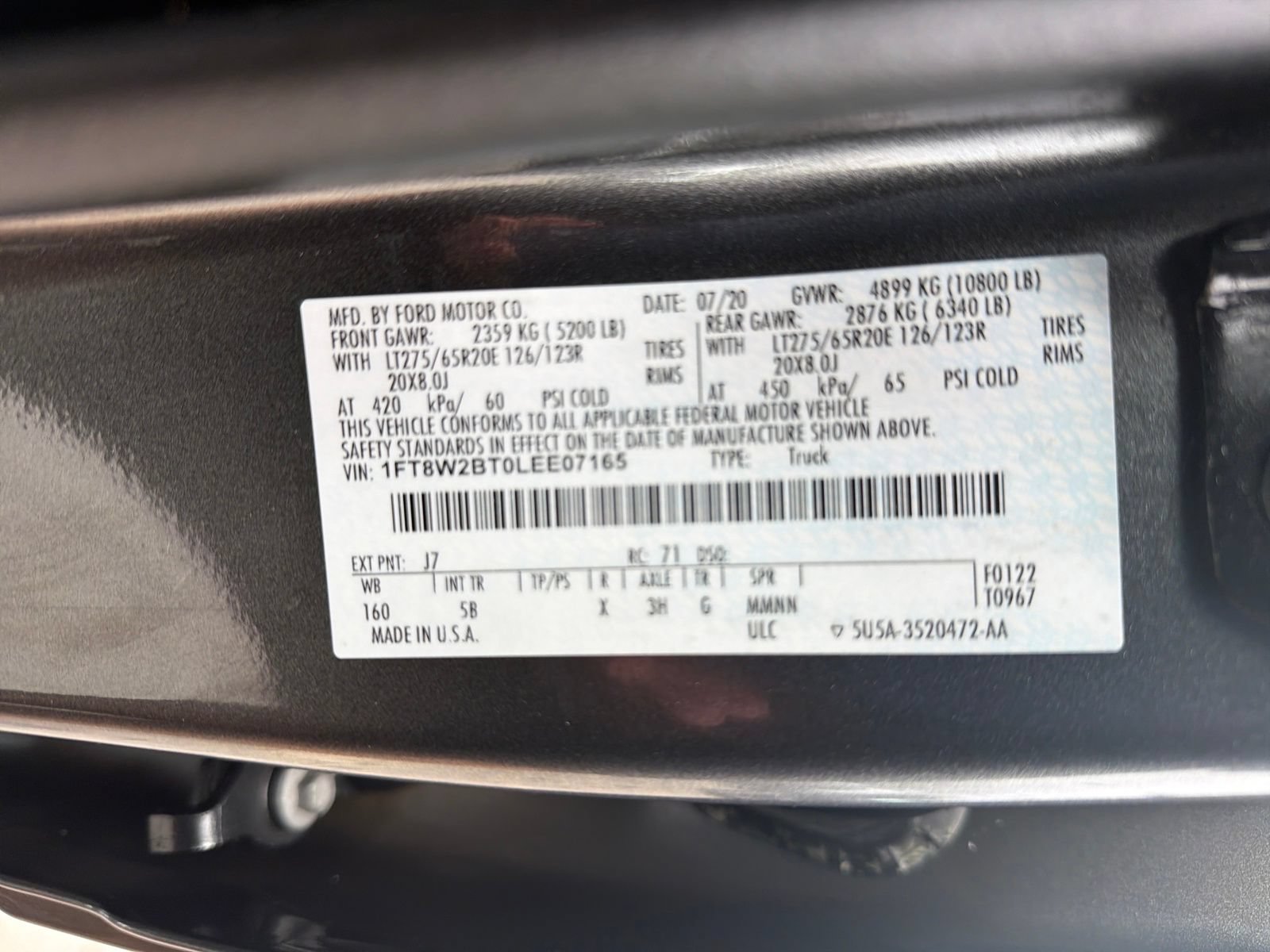 Used 2020 Ford F250 Lariat w/ Lariat Ultimate Package AWD/4WD image 34