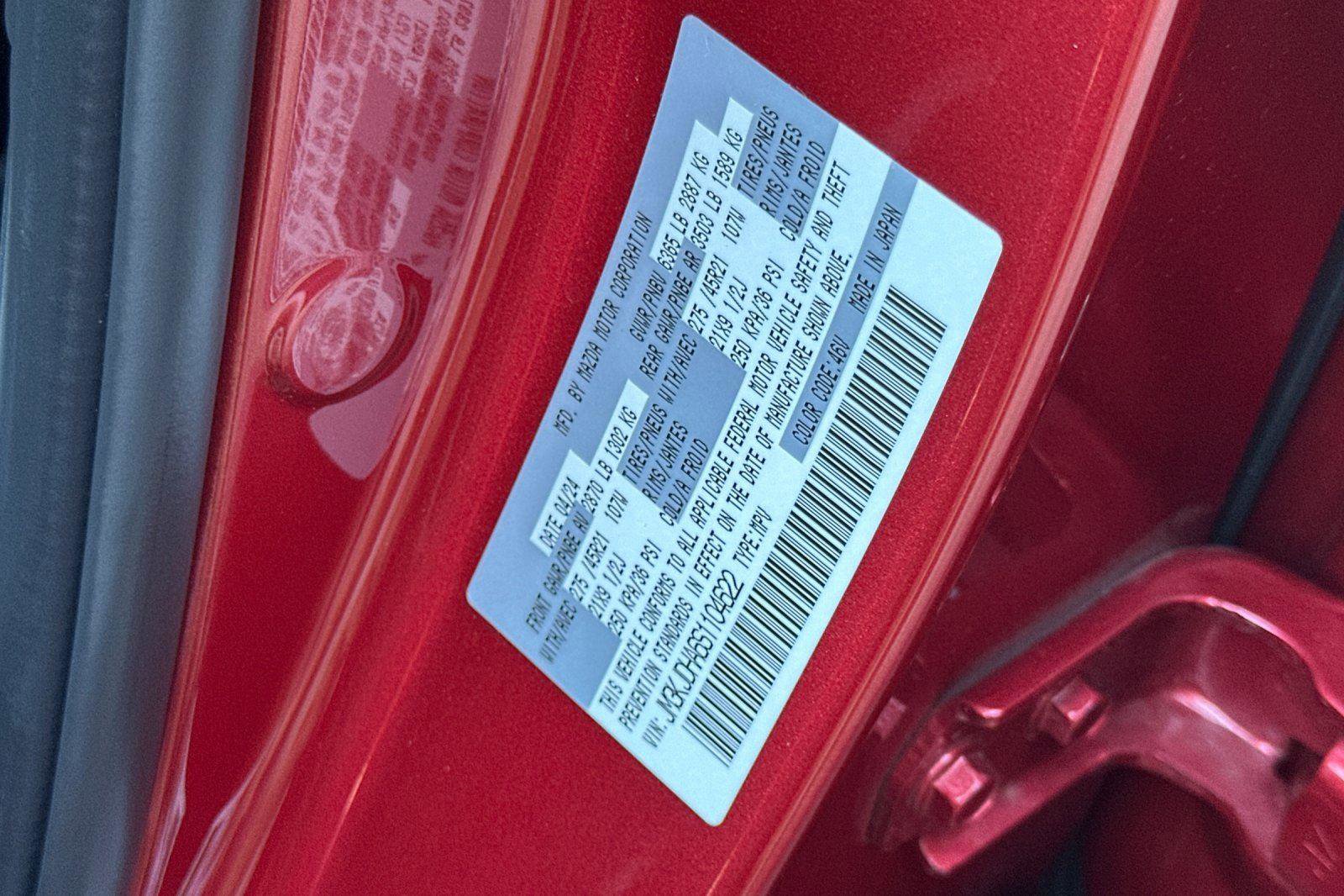 Certified 2025 MAZDA CX-70 Plug-In Hybrid w/ Premium Pkg image 30