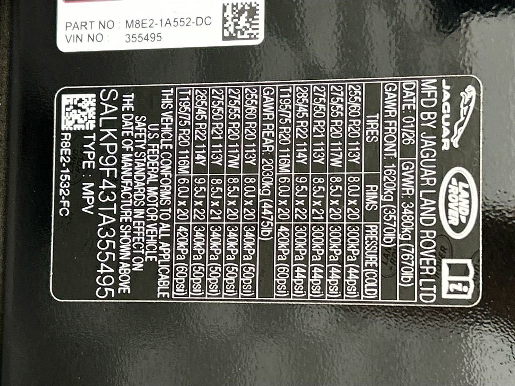 New 2026 Land Rover Range Rover SE image 35