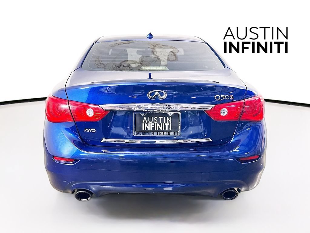 Certified 2017 INFINITI Q50 Red Sport 400 AWD/4WD image 8