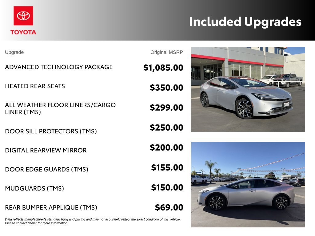 Certified 2024 Toyota Prius Prime Premium w/ Advanced Technology Package FWD image 15