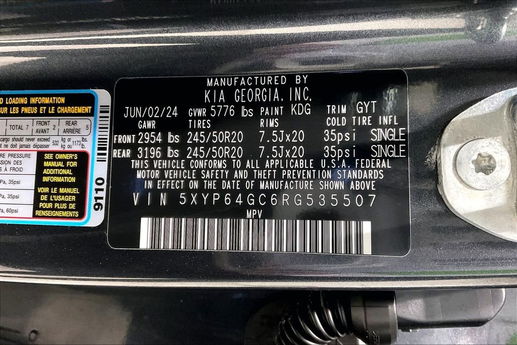 Used 2024 Kia Telluride S w/ S Sunroof Package image 44