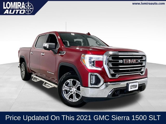 Used 2021 GMC Sierra 1500 SLT w/ SLT Convenience Package AWD/4WD 360° Tour