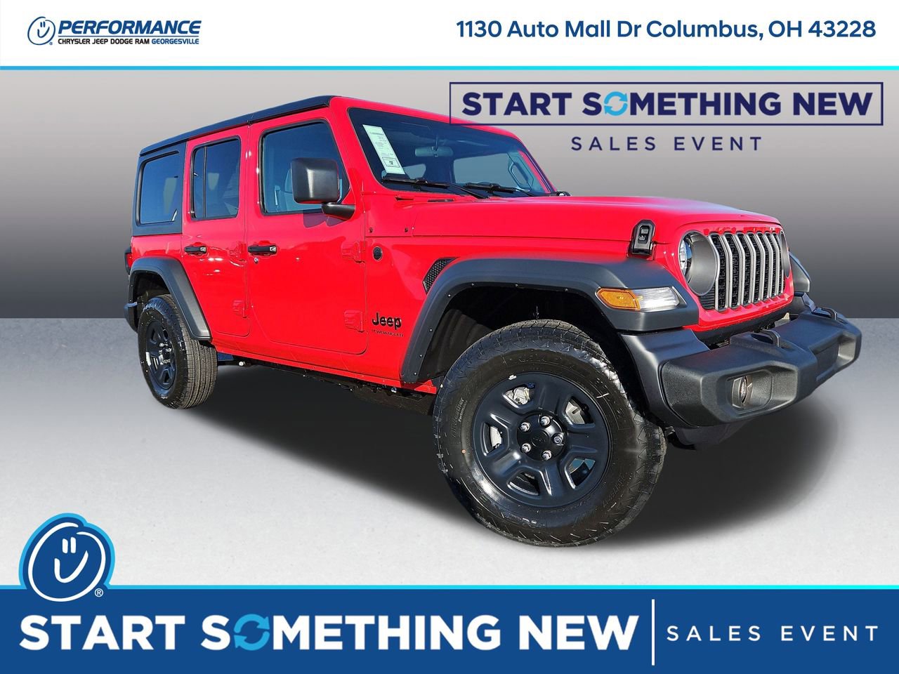 New 2026 Jeep Wrangler Sport image 1