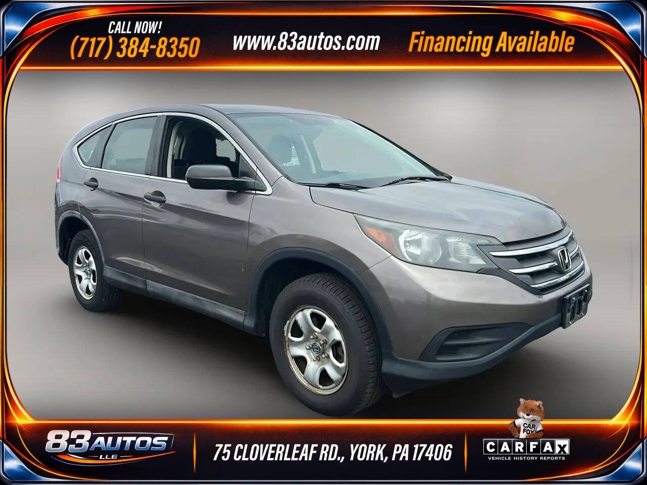 Used 2012 Honda CR-V LX image 1