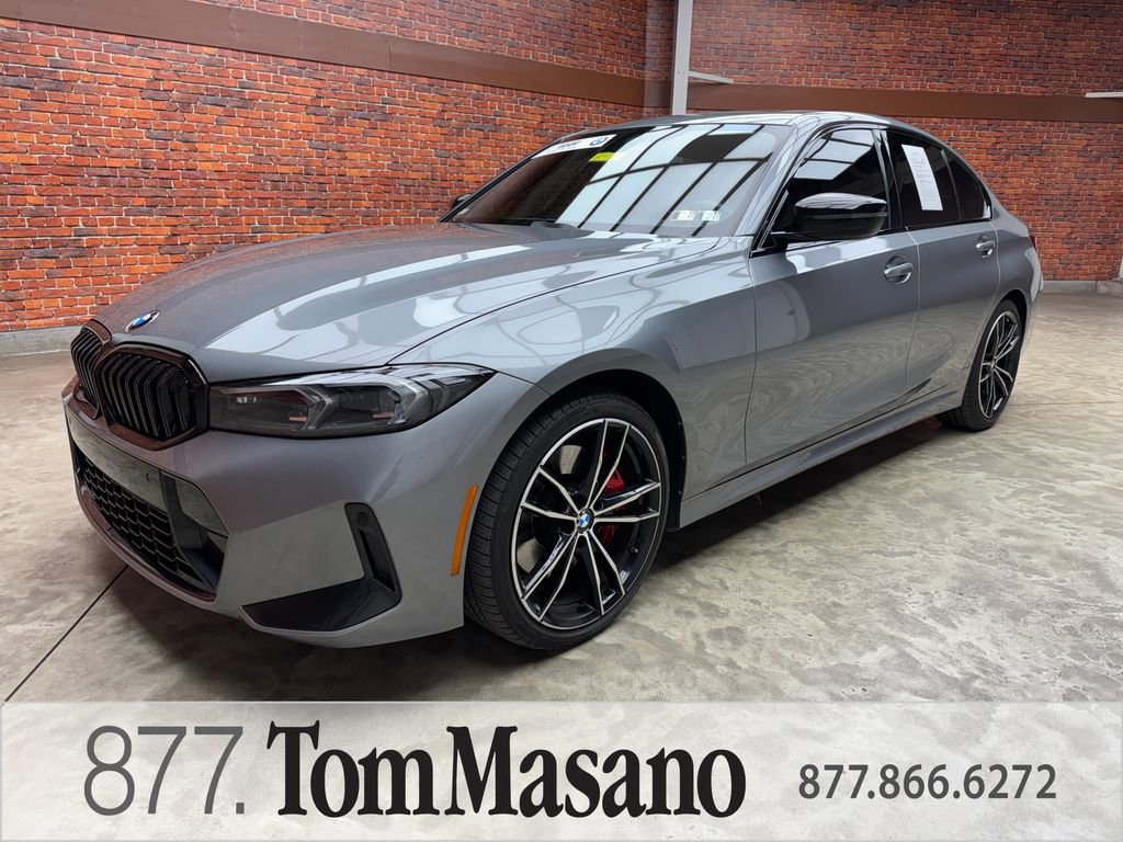 Certified 2023 BMW 330i xDrive Sedan w/ M Sport Package AWD/4WD image 1
