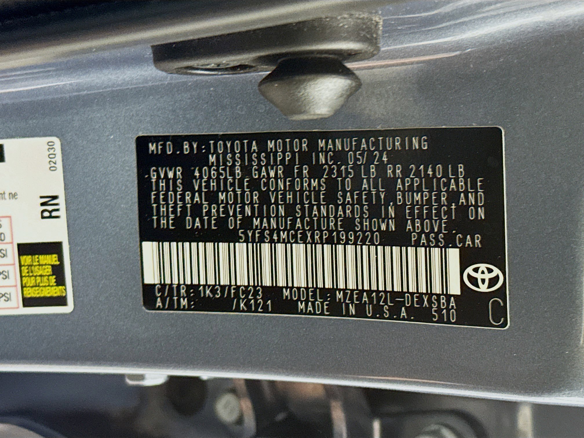 Used 2024 Toyota Corolla SE image 40