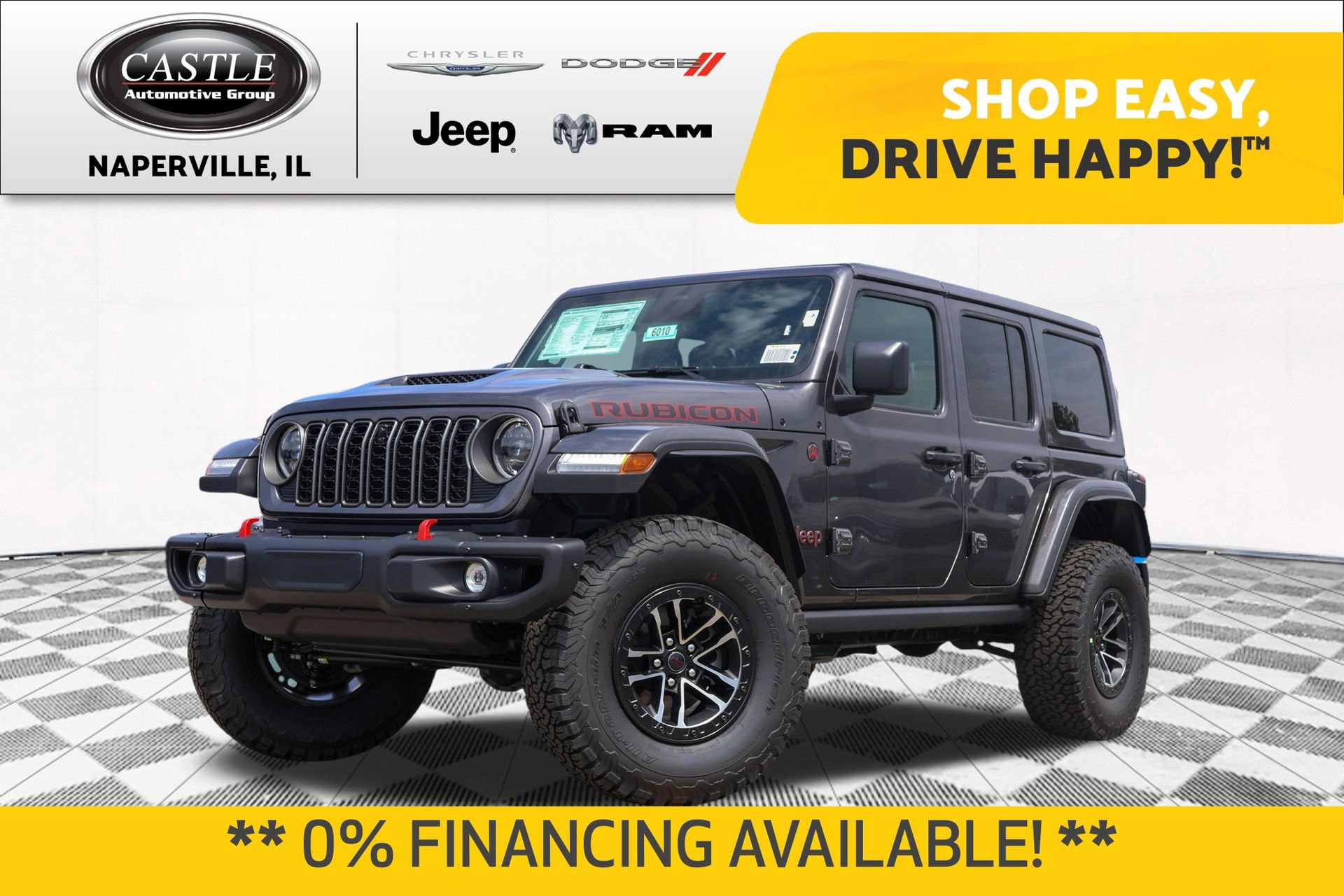 New 2026 Jeep Wrangler Unlimited Rubicon