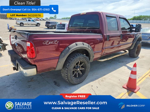Used 2008 Ford F250 4x4 Crew Cab Super Duty image 4