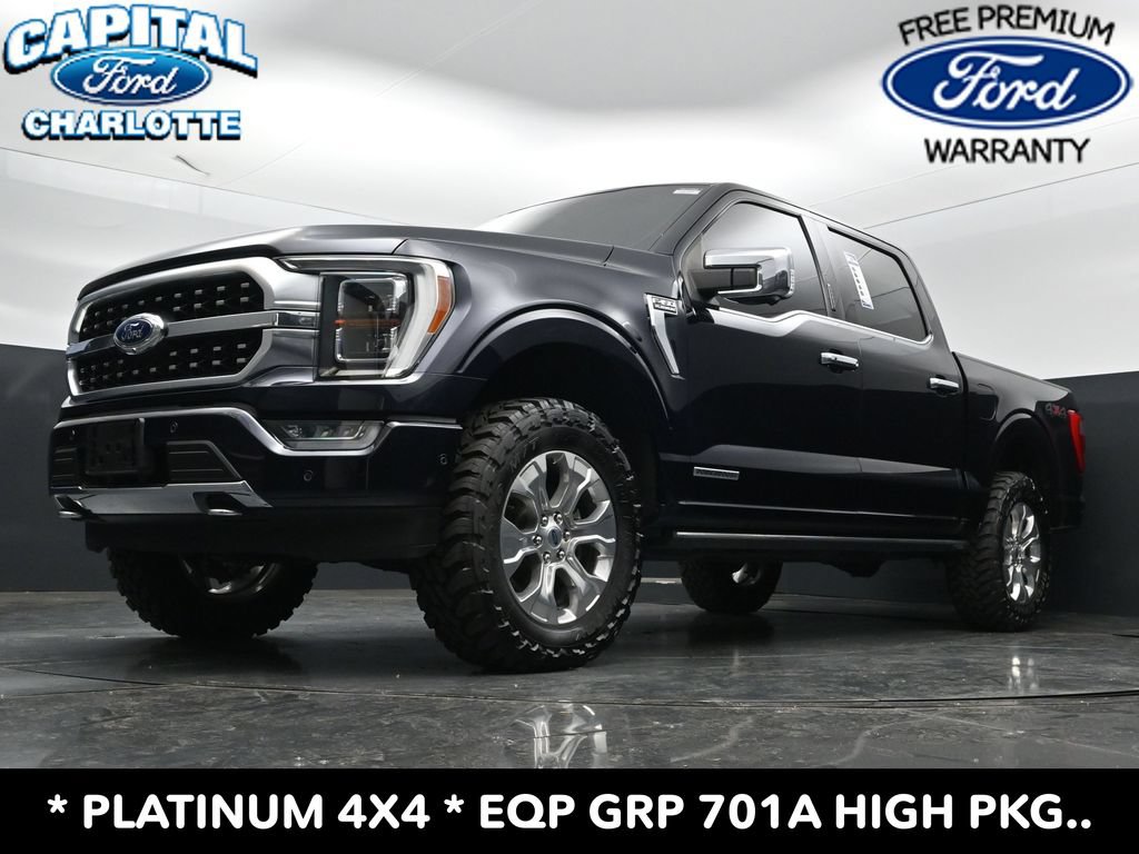 Used 2021 Ford F150 Platinum w/ Equipment Group 701A High AWD/4WD image 21