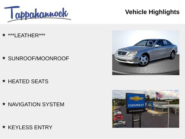 Used 2002 Mercedes-Benz S 55 AMG image 4