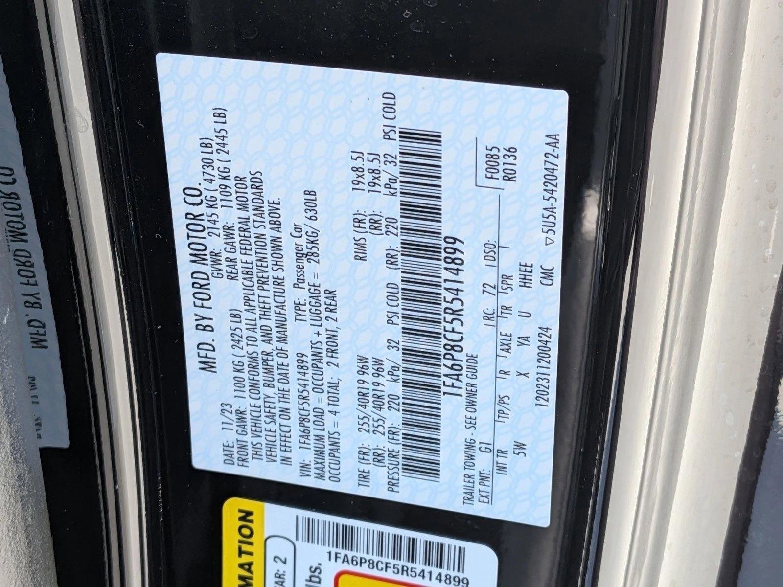 Used 2024 Ford Mustang GT Premium RWD image 24