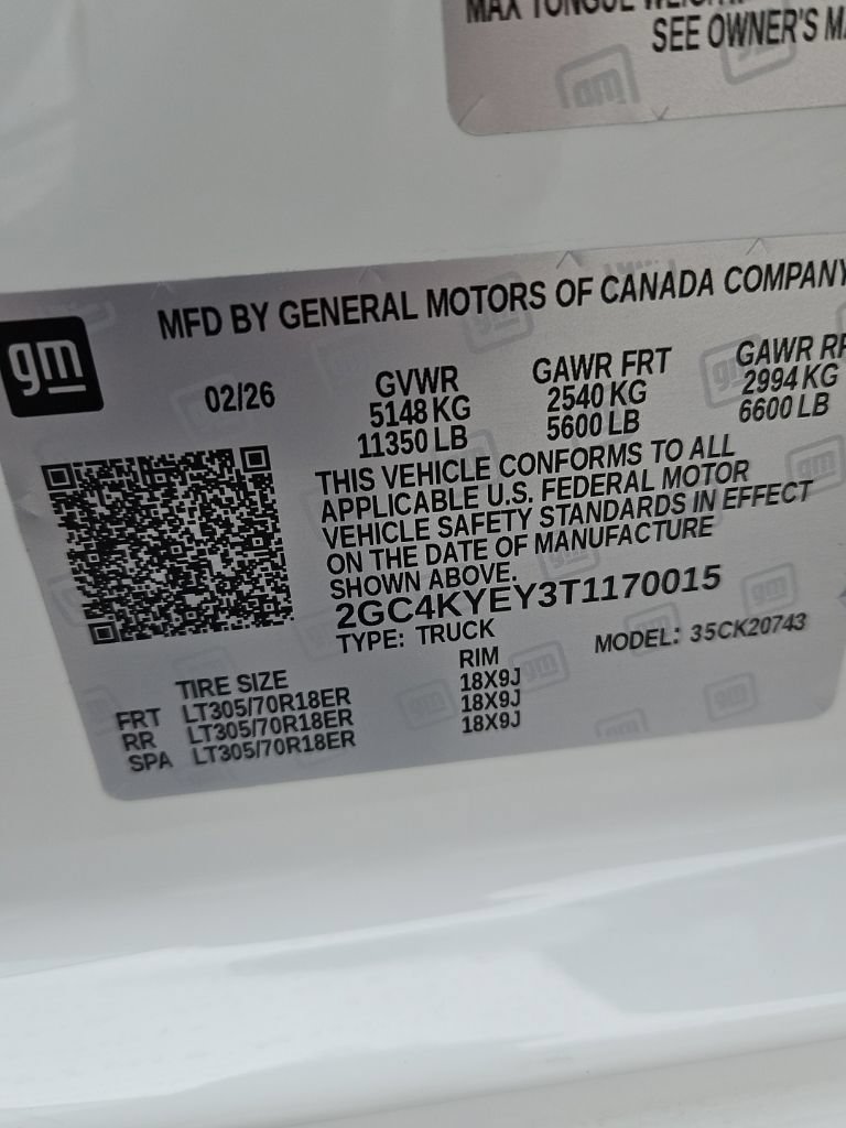 Used 2026 Chevrolet Silverado 2500 ZR2 AWD/4WD image 26