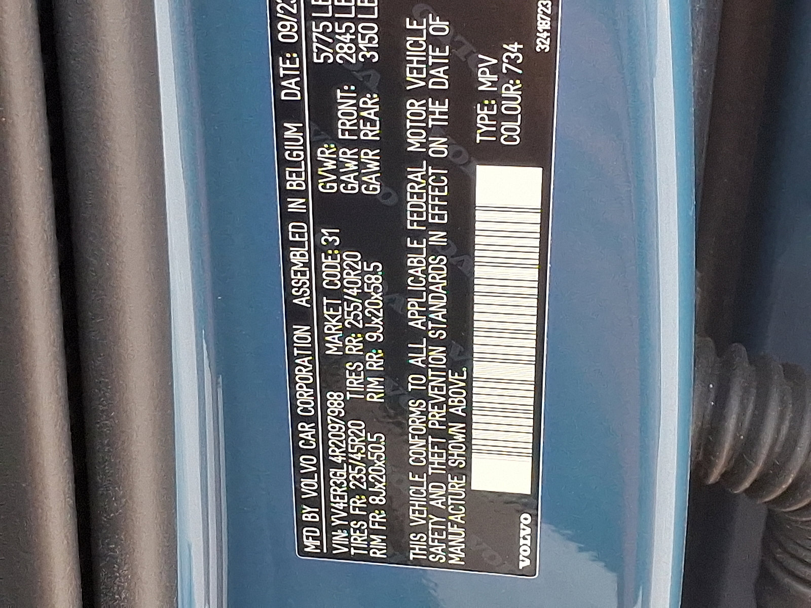 Certified 2024 Volvo C40 P8 Recharge Plus w/ Climate Package image 26