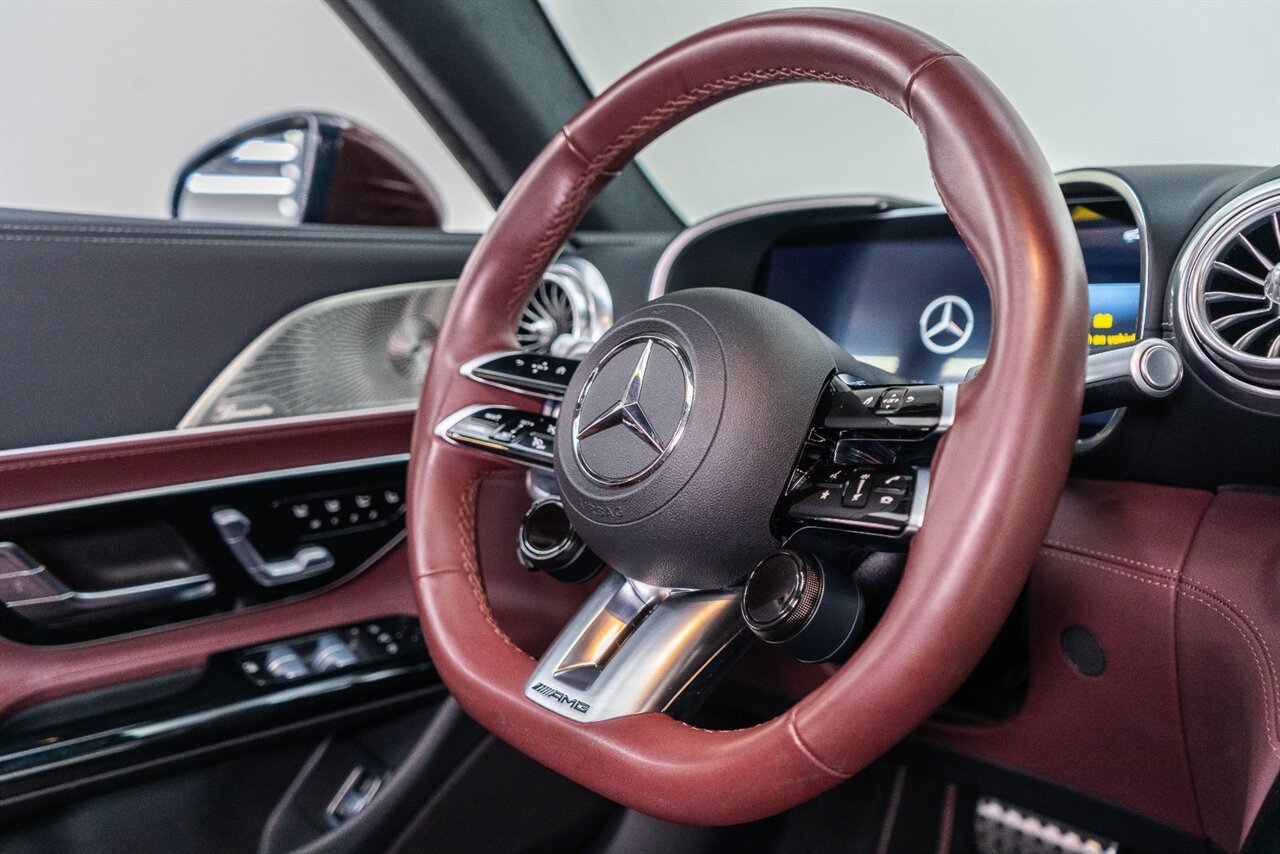 Used 2024 Mercedes-Benz SL 55 AMG 4MATIC w/ Manufactur Interior Package image 52