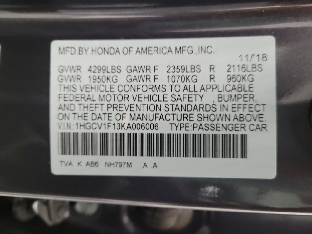 Used 2019 Honda Accord LX image 33