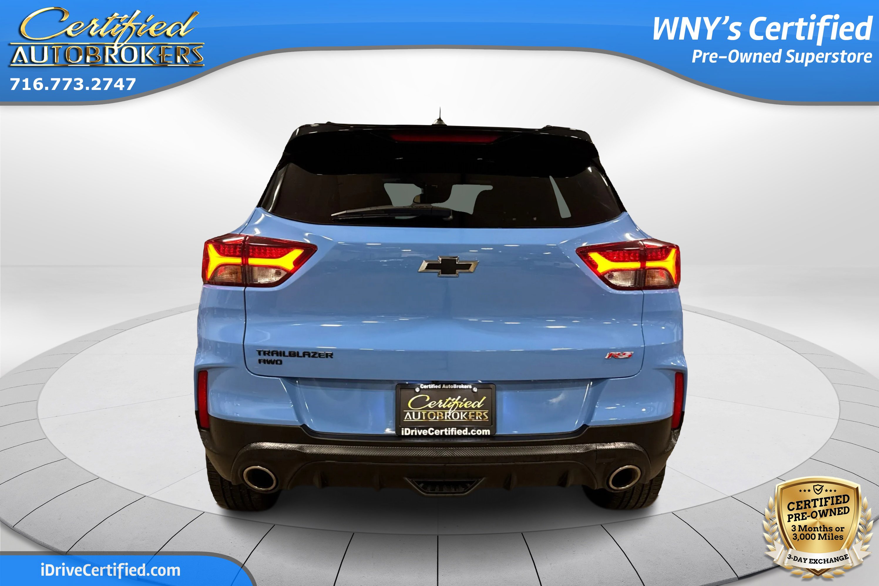 Used 2023 Chevrolet TrailBlazer RS w/ Sun and Liftgate Package AWD/4WD image 7