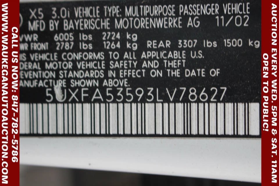 Used 2003 BMW X5 3.0i AWD/4WD image 11