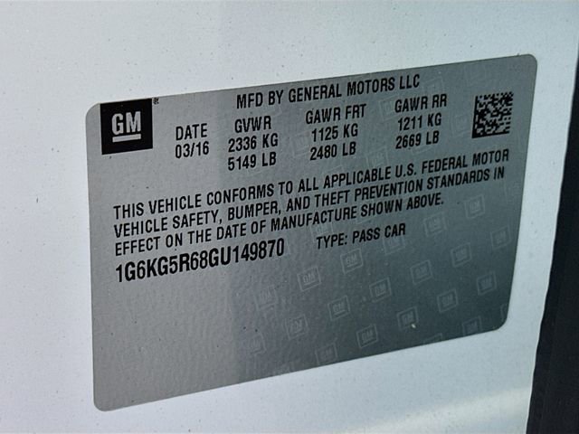 Used 2016 Cadillac CT6 Premium Luxury w/ Comfort Package AWD/4WD image 35