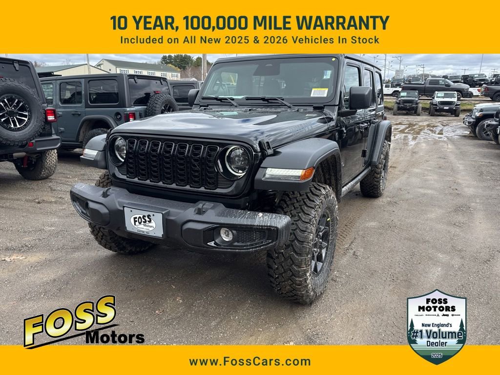 New 2026 Jeep Wrangler Willys