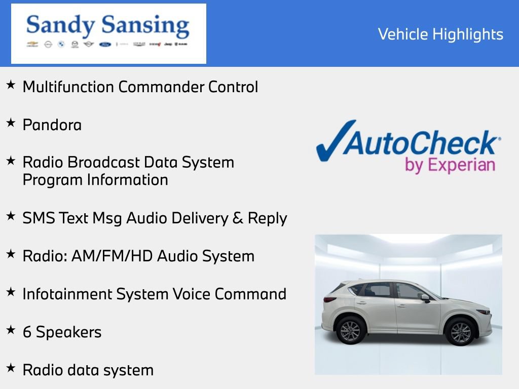 Used 2025 MAZDA CX-5 AWD 2.5 S w/ Preferred Package image 7