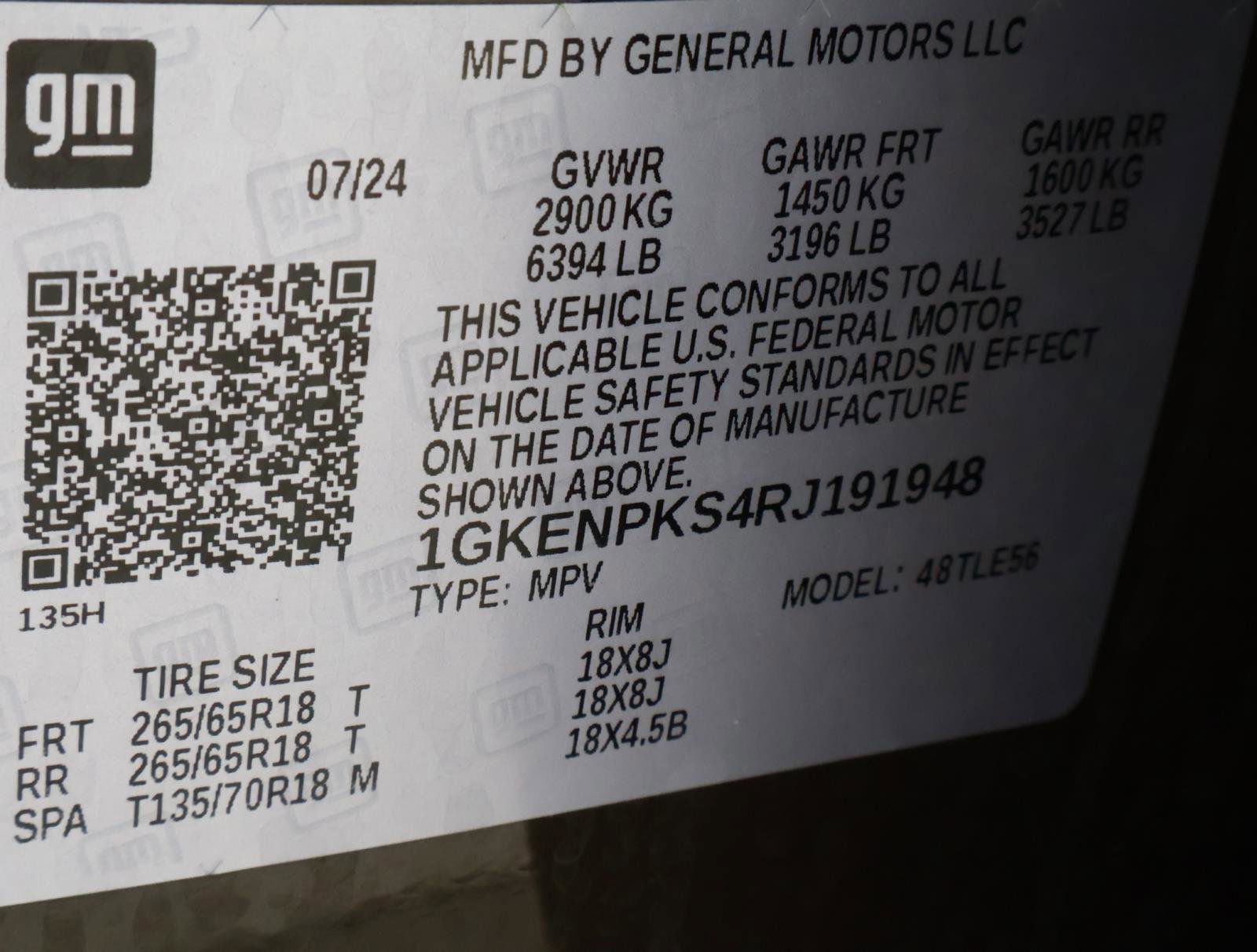 Used 2024 GMC Acadia AT4 w/ Luxury Package image 26