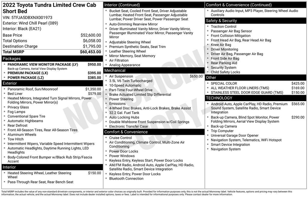 Used 2022 Toyota Tundra Limited image 10