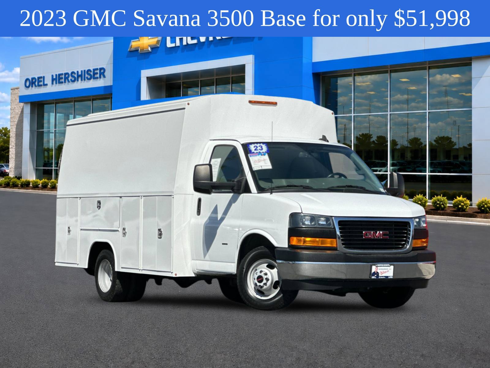 Used 2023 GMC Savana 3500 w/ Power Convenience Package RWD image 3