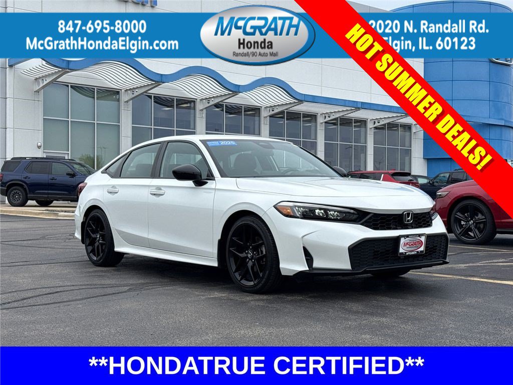 Certified 2025 Honda Civic Sport image 1