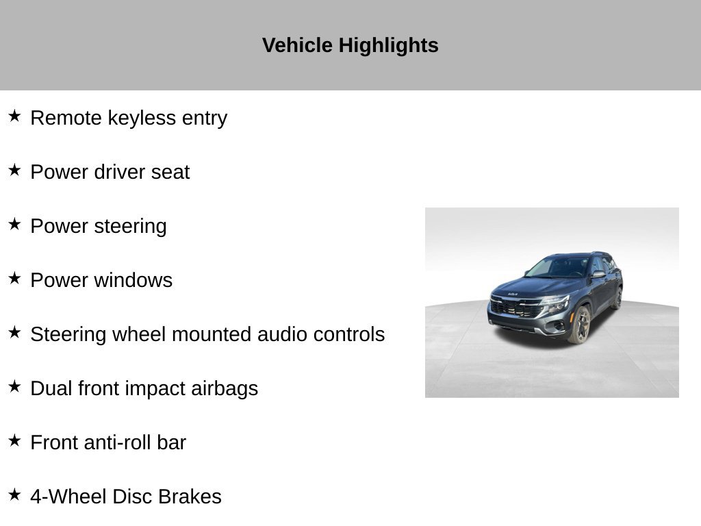 Certified 2024 Kia Seltos EX AWD/4WD image 15
