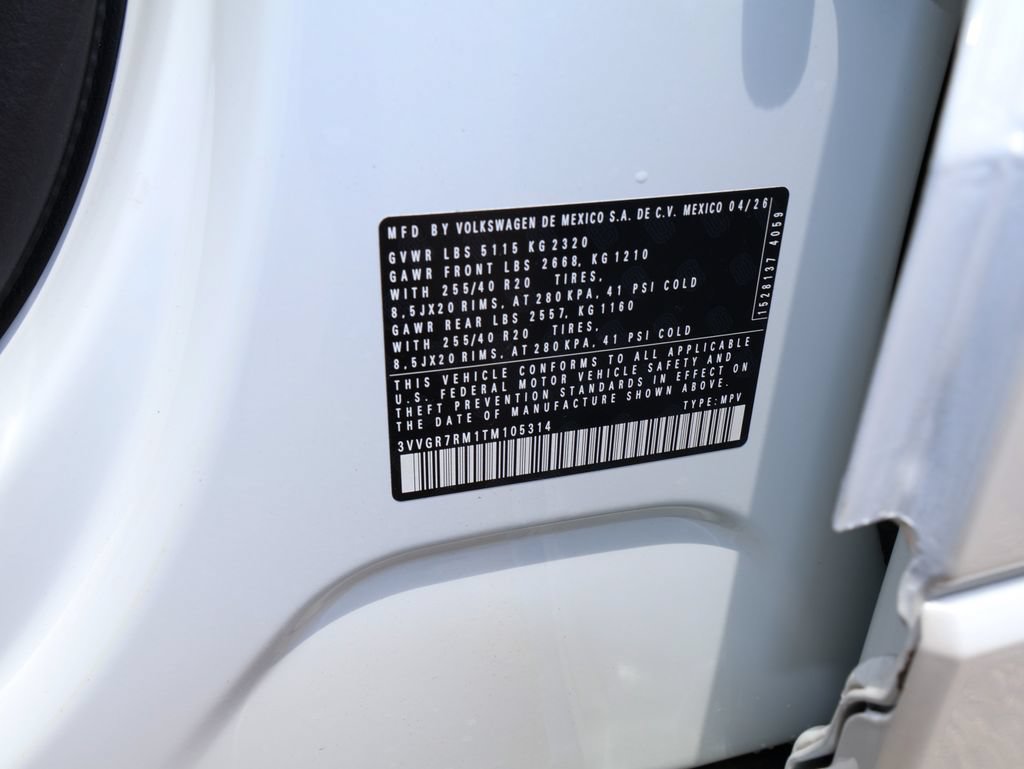 New 2026 Volkswagen Tiguan SE R-Line AWD/4WD image 33