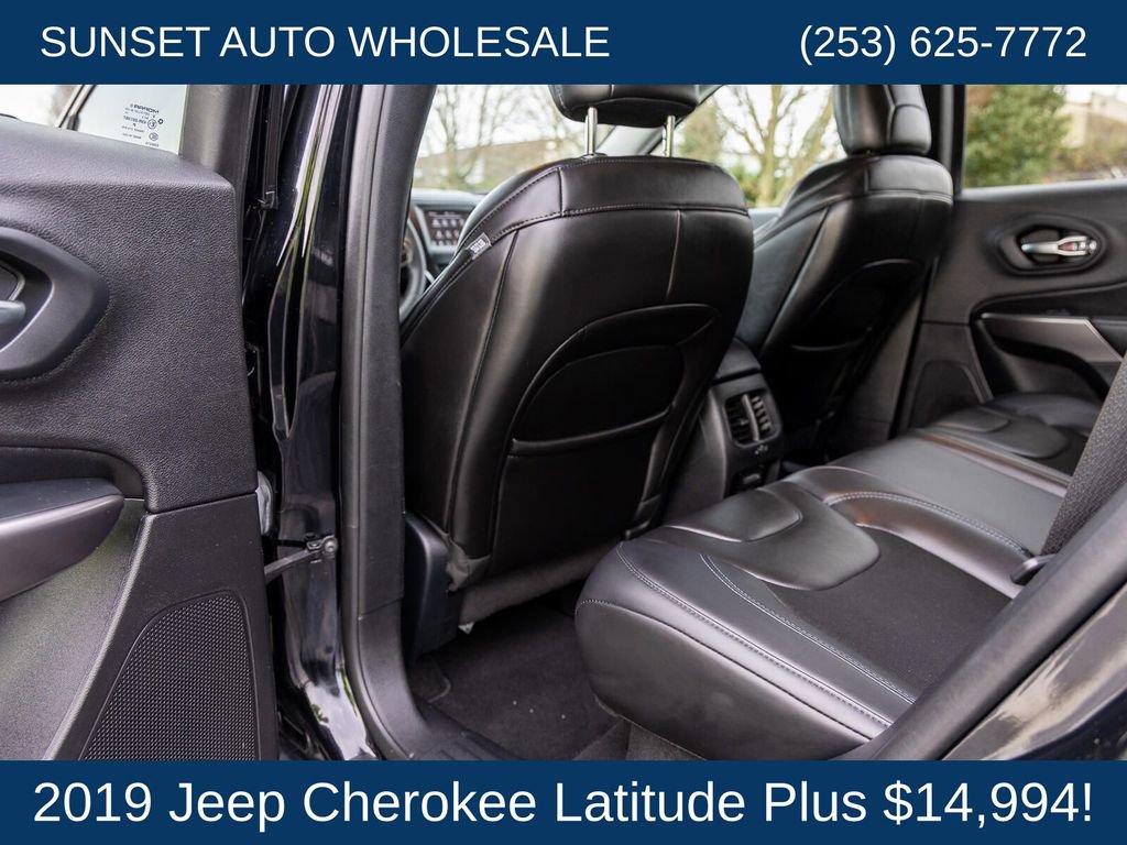 Used 2019 Jeep Cherokee Latitude Plus image 69
