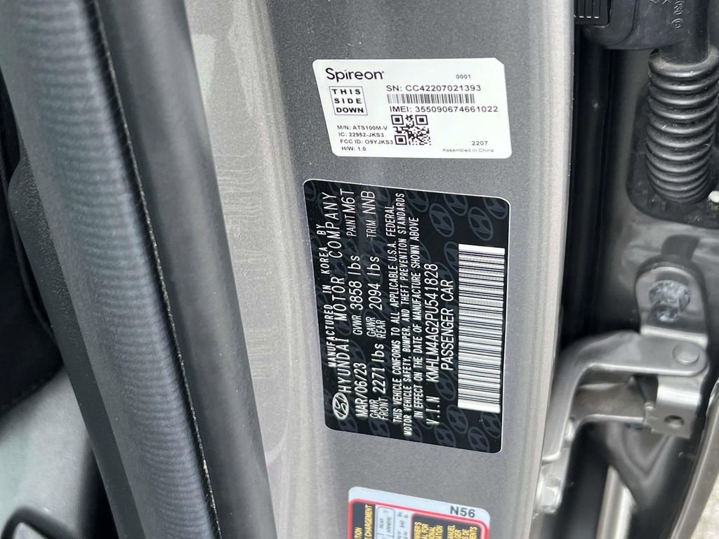 Certified 2023 Hyundai Elantra SEL w/ Preferred Accessory Package FWD image 19