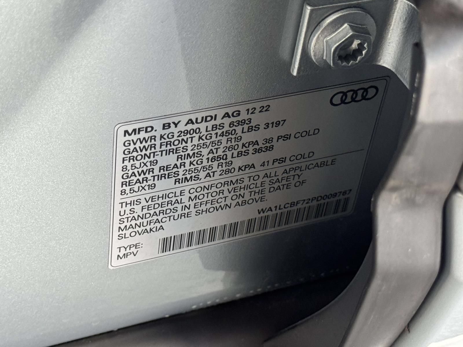 Used 2023 Audi Q7 2.0T Premium Plus w/ Premium Plus Package AWD/4WD image 31