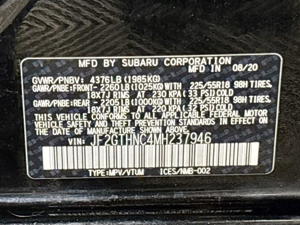 Certified 2021 Subaru Crosstrek 2.5i Limited w/ Moonroof Package 2 image 27