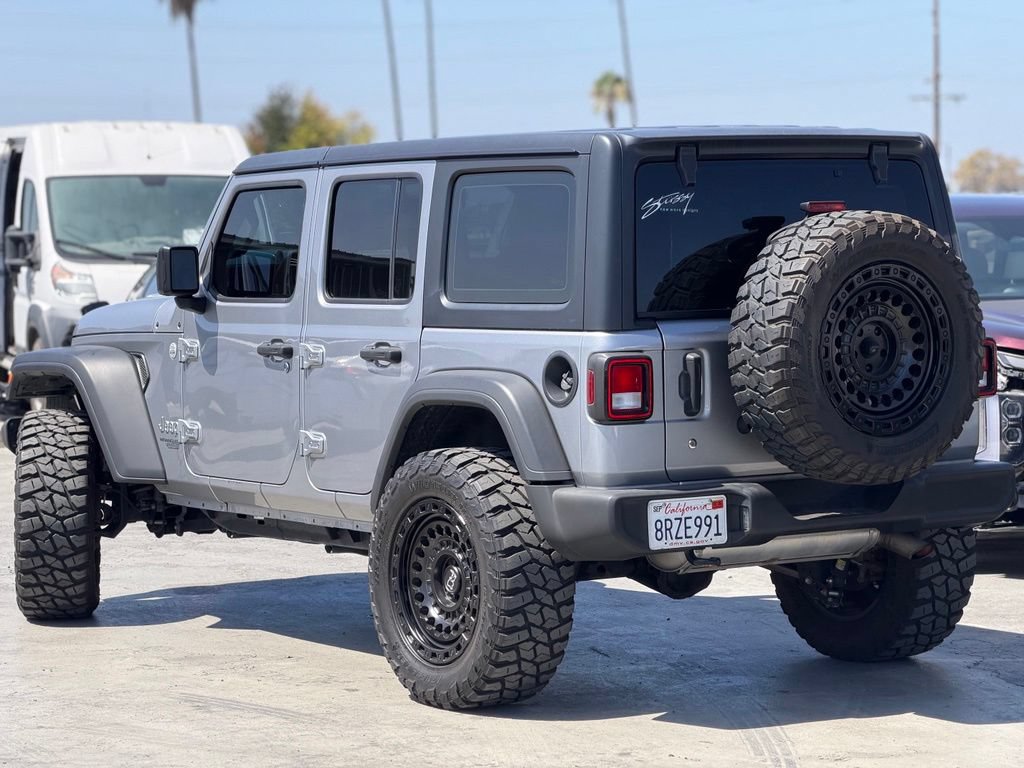 Used 2021 Jeep Wrangler Unlimited Sport AWD/4WD image 3