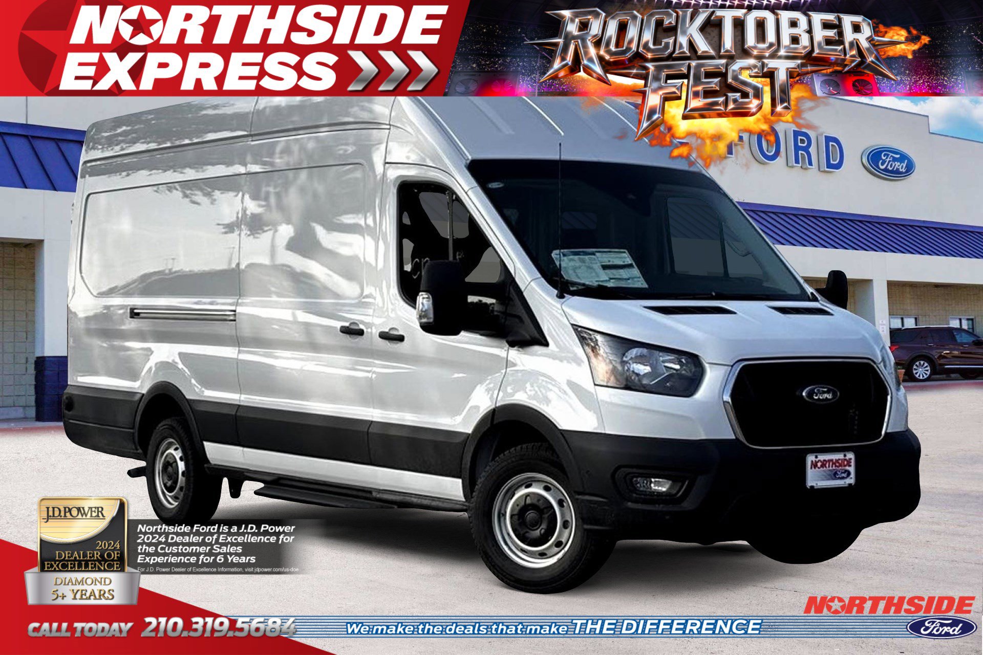 New 2025 Ford Transit 350 148 High Roof Extended