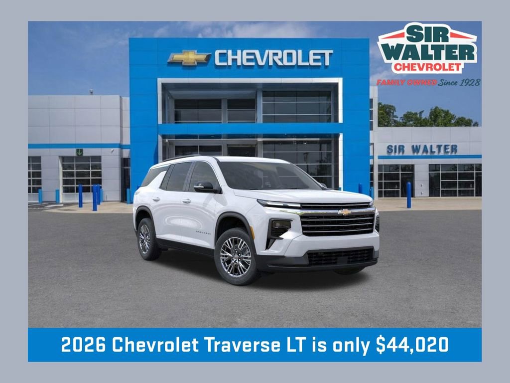 New 2026 Chevrolet Traverse LT