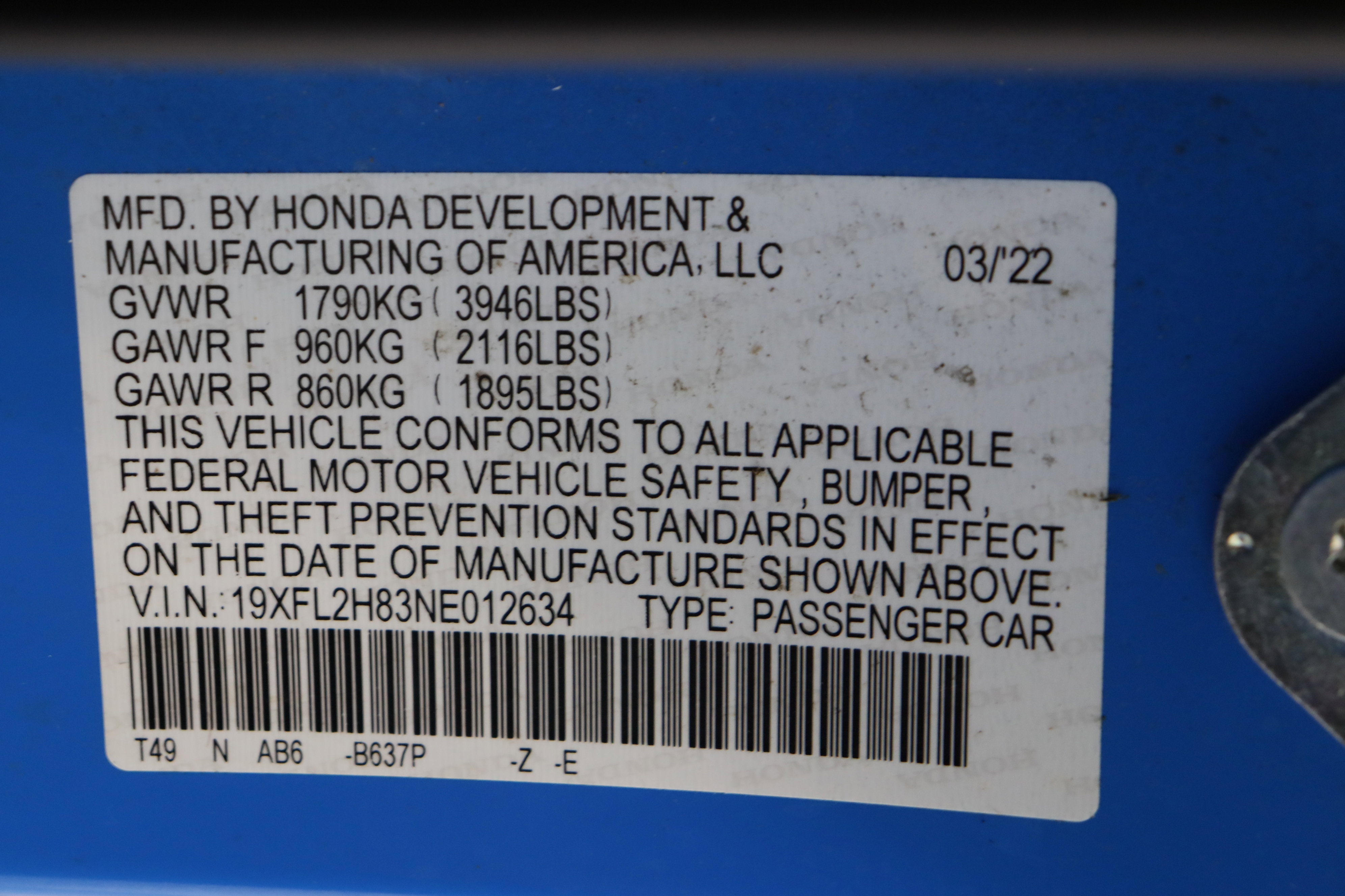 Used 2022 Honda Civic Sport image 37